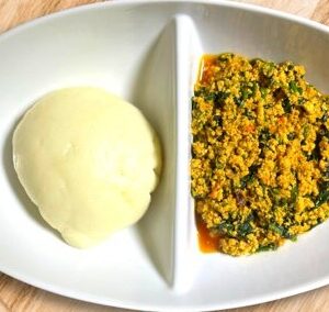 Egusi and Poundo / 2 protein