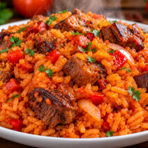 Smokey Jollof Rice
